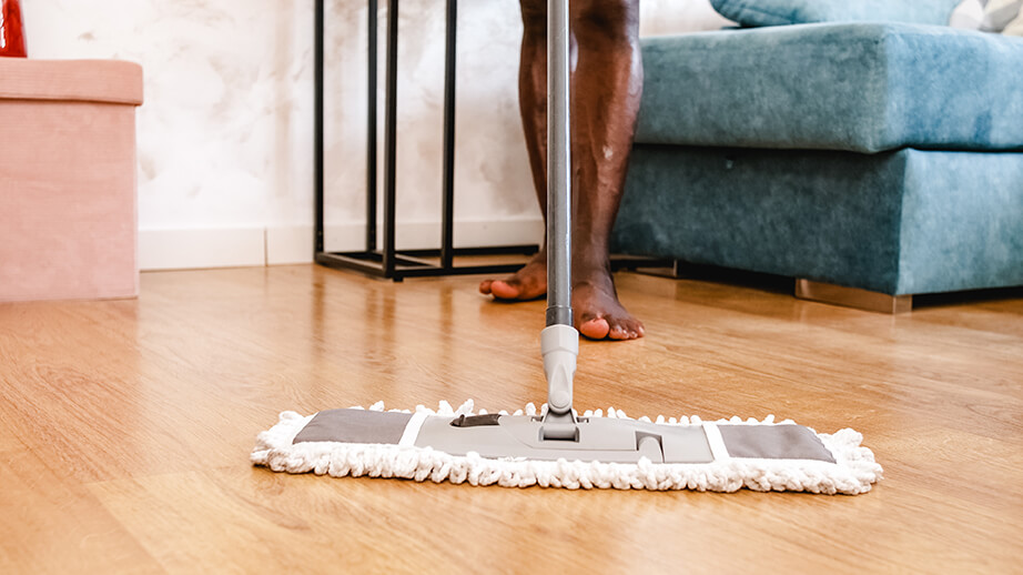garen aangrenzend Minder PVC vloer schoonmaken | Topvloeren